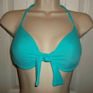 NWOT Hurley One and Only Solid Molded Underwire Bikini Top (Medium)